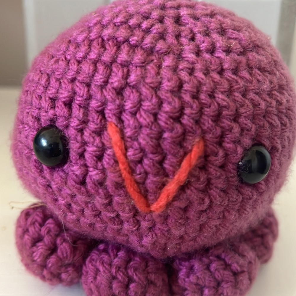 🐙 Crocheted octopus stuffy 🐙 - Picture 4 of 4